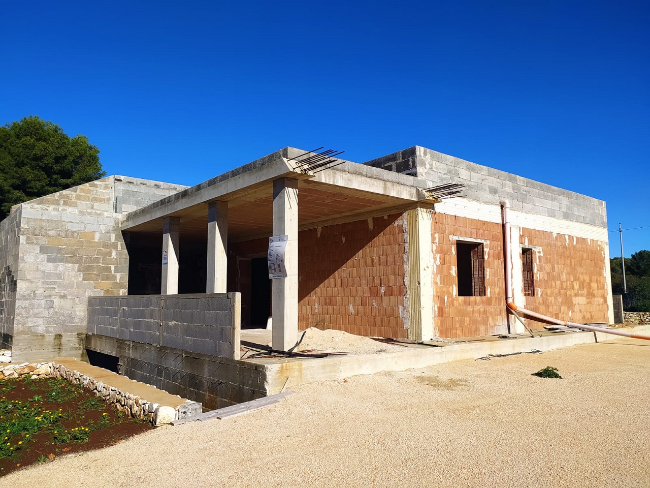 Bivilla in costruzione c.da Urselli